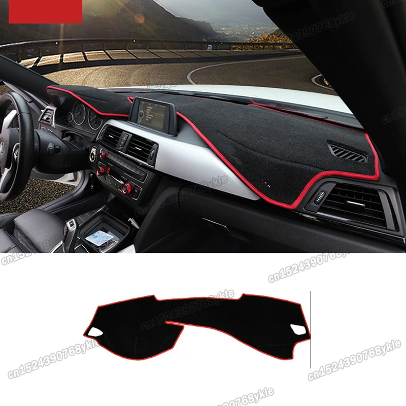 Нескользящий коврик для приборной панели автомобиля противозительный ковер bmw 3 4