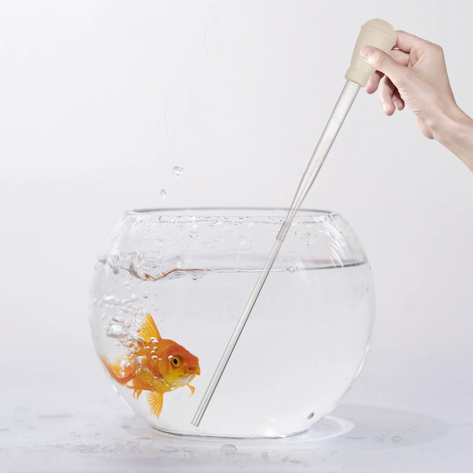 

1 Set of Aquarium Water Cleaner Aquarium Siphon Cleaning Tube Practical Aquarium Faeces Cleaner