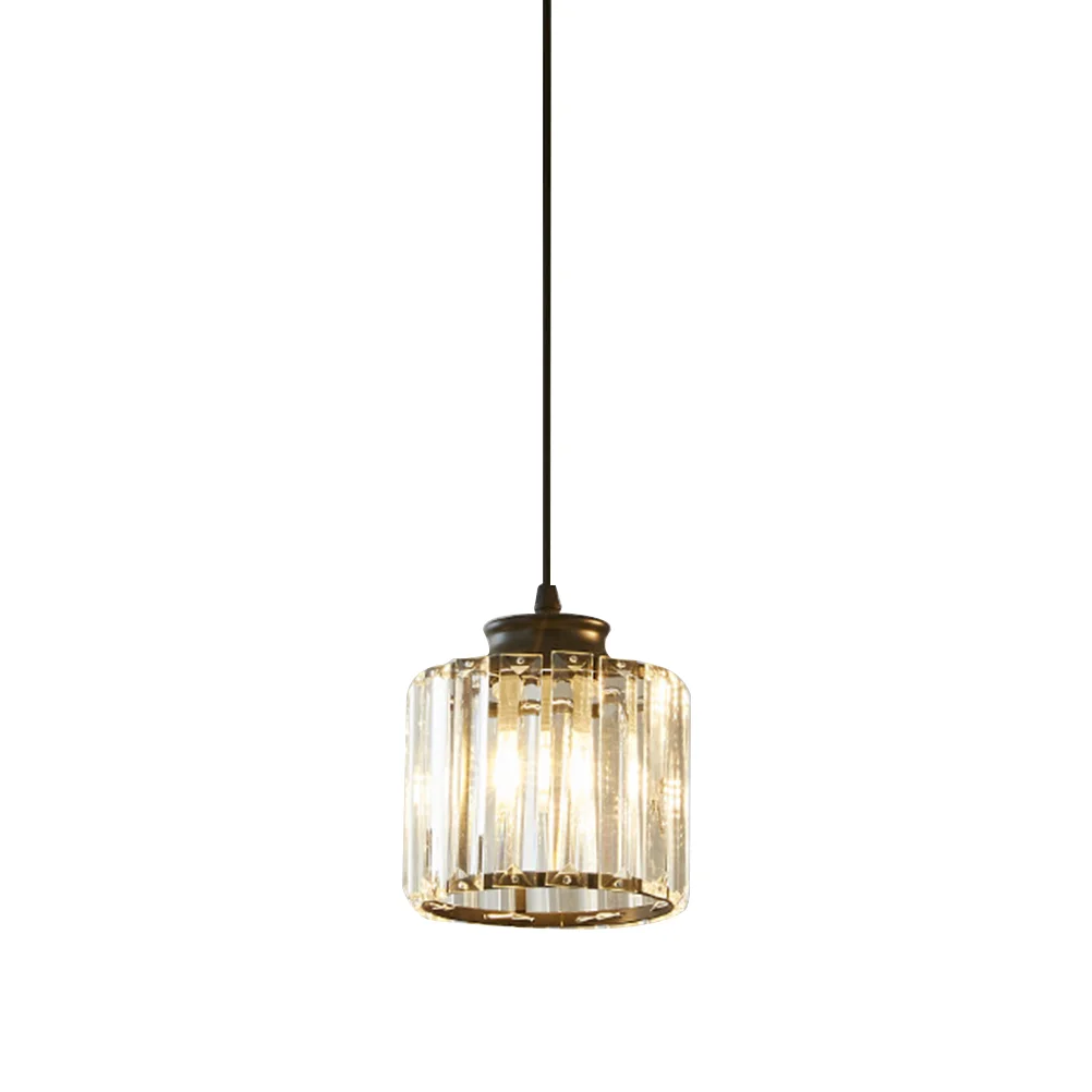 

1PC Modern Crystal Chandelier Chic Single Head Ceiling Lamp(Single Head Bulb)