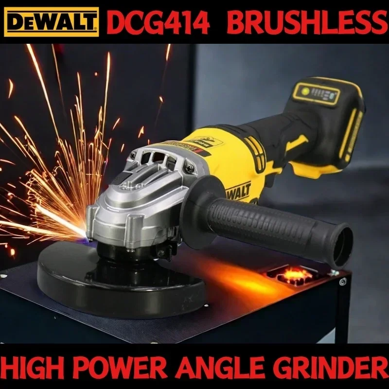 Dewalt Dcg414 Беспроводная Бесщеточная Угловая Шлифовальная Машина 18 В 125/150/100 Мм