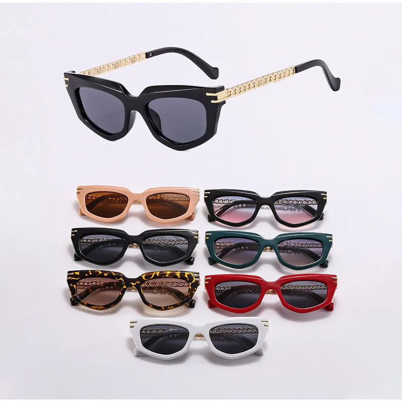 

Elegant Textured Unisex Sunglasses Fashion Trend Metal Decoration Frame Chic Sun Glasses 2023 Summer Casual Outdoors Beach Wear