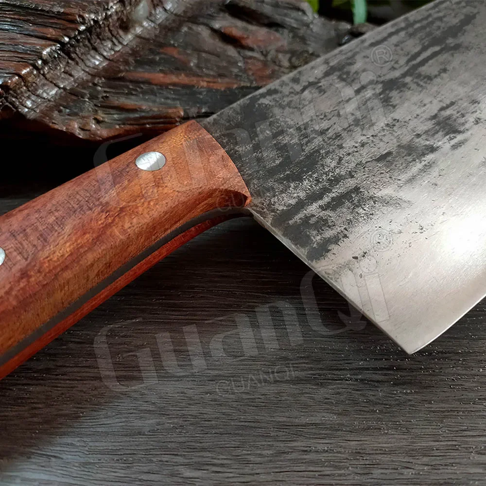 Нержавеющая сталь 8 дюймов измельчительный мясник-тесак нож ручной работы