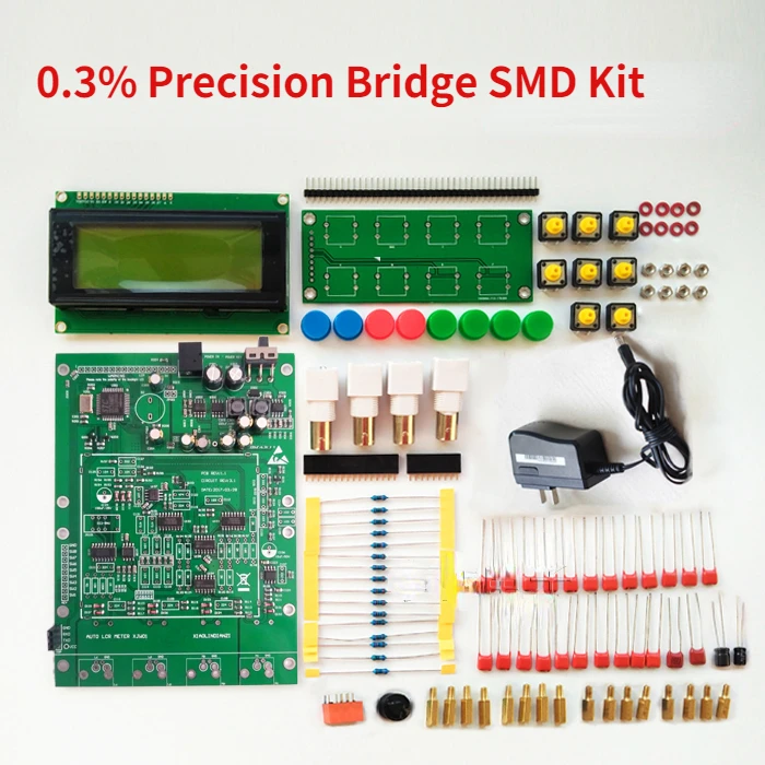 XJW01  0.3% LCR Digital Bridge Board DIY Kit