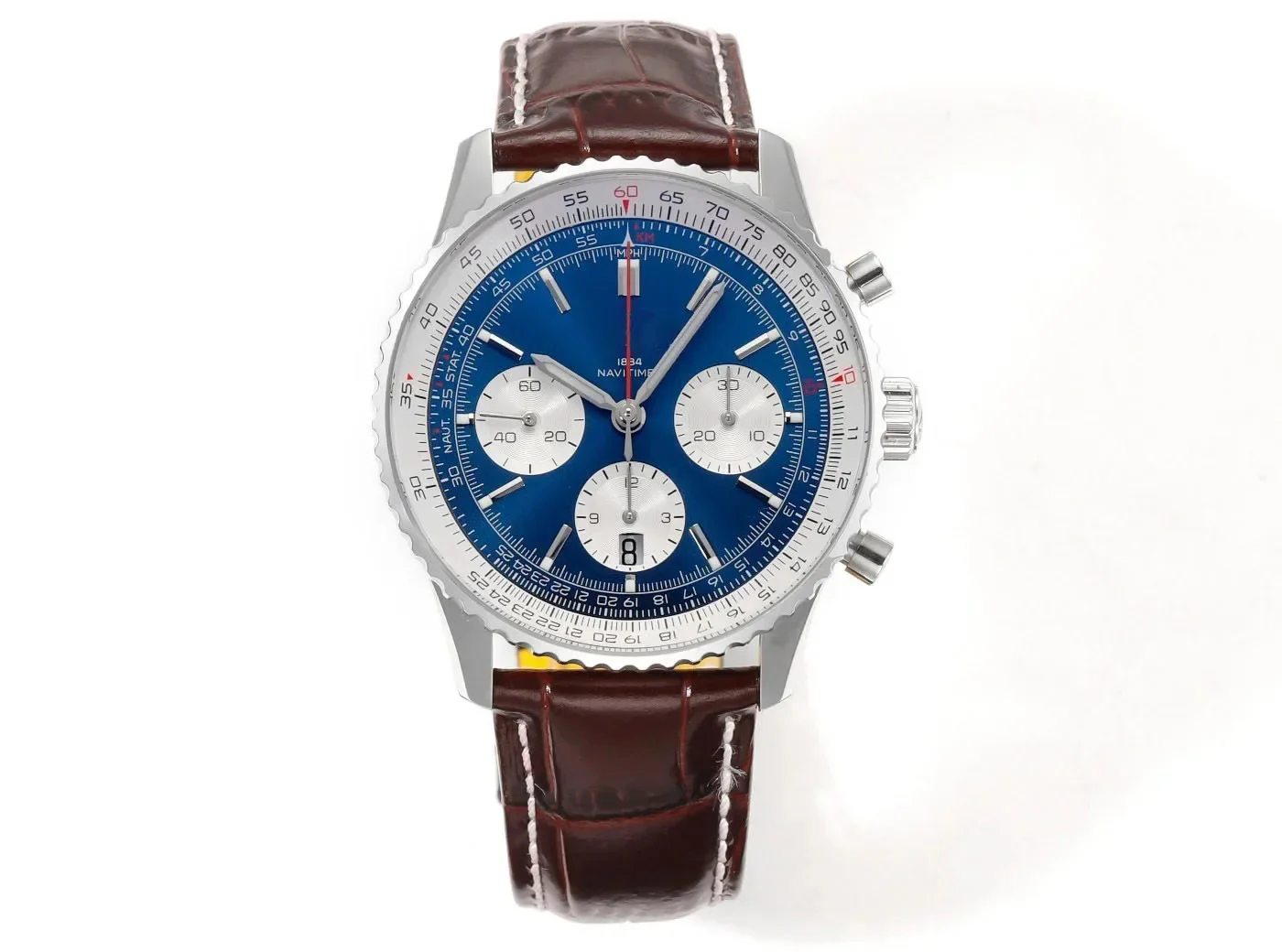 Фото Заводской продукт BLS. Новые мужские часы с функцией Navitimer Chronograph размером 43 мм. №1