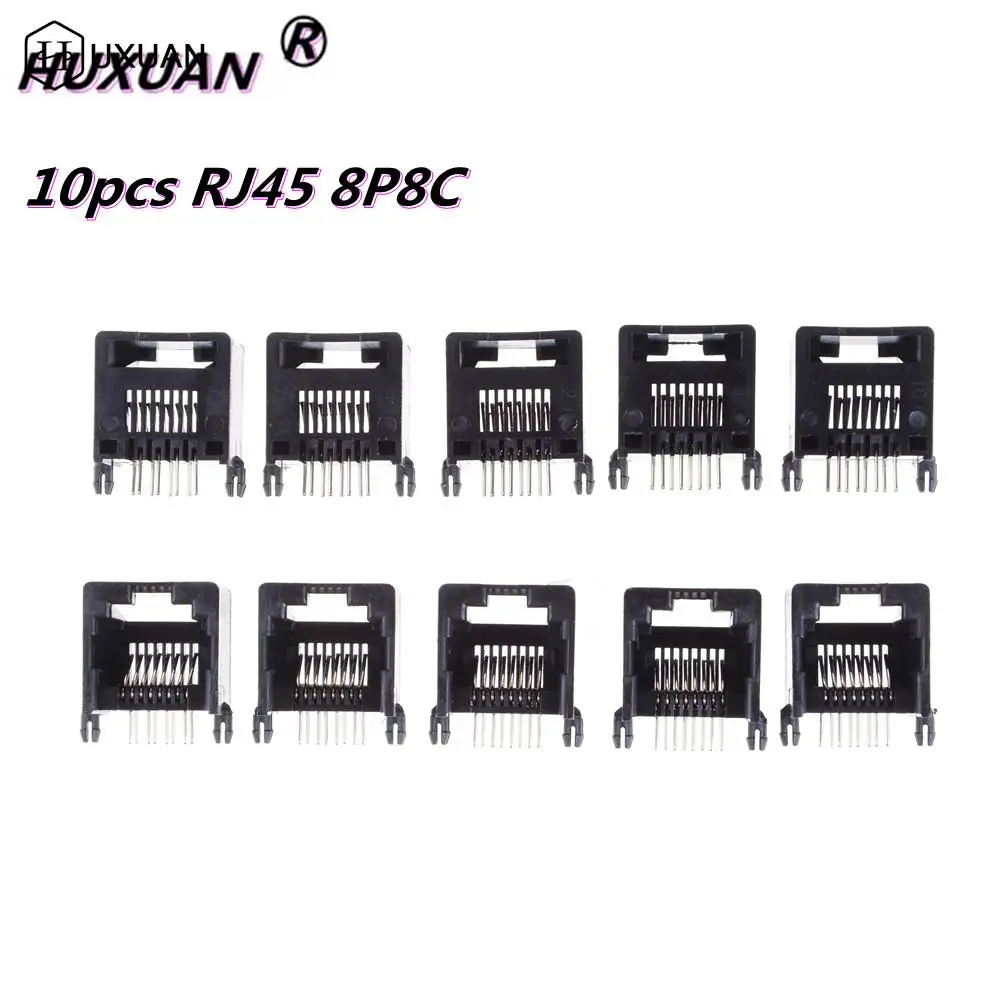 

10 шт., разъёмы RJ45 8P8C