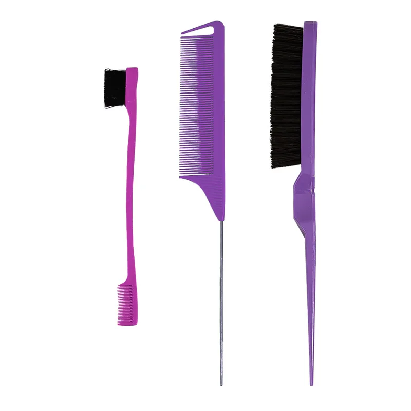

Double side control hair comb Styling Brush Accessories Color hair comb baking brush styling hair comb area comb 3 pieces/batch