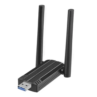 dual band wifi 6 adapter card 1800mbps desktop network wifi6 network connector adapter rtl8832 chip ax1808 wifi dongle