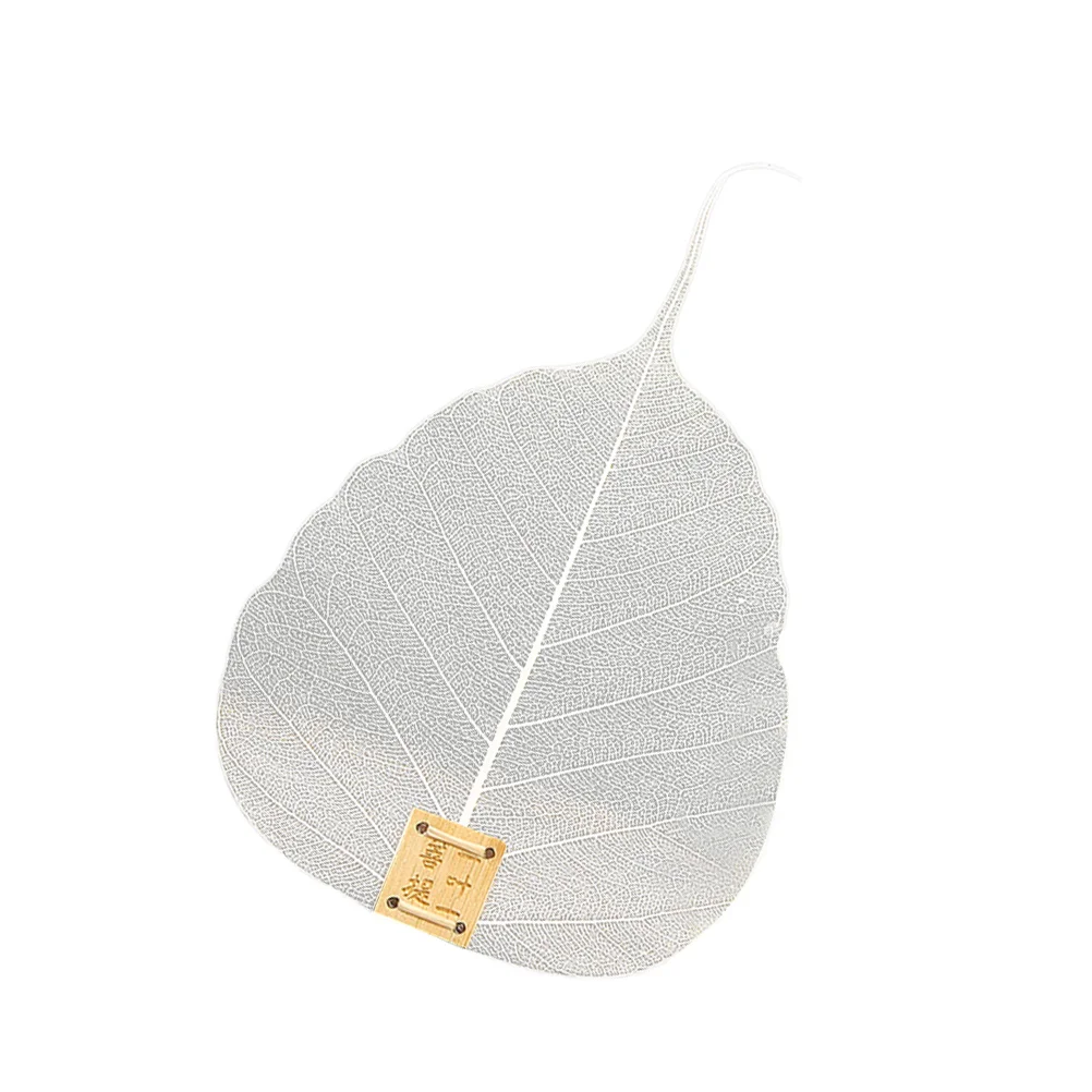 

3pcs Tea Strainer Kungfu Tea Strainer Leaves Shape for Home Office (Silver)