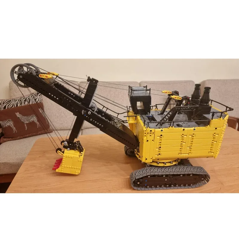 MOC-106879 Грузовой вилочный погрузчик Передняя лопата Веревка Экскаватор Строительные блоки Модель 3170 ЗапчастиMOC Креативные игрушки для мальчиков и детей на день рождения Подарки (art.: 3920d143efe4b) - 3920d143efe4b