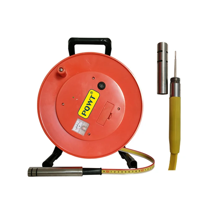 

PQWT 50m Electronic Measuring Instruments Water Well Drilling Tool Water Level Meter Gauge Water Tank Level Probe