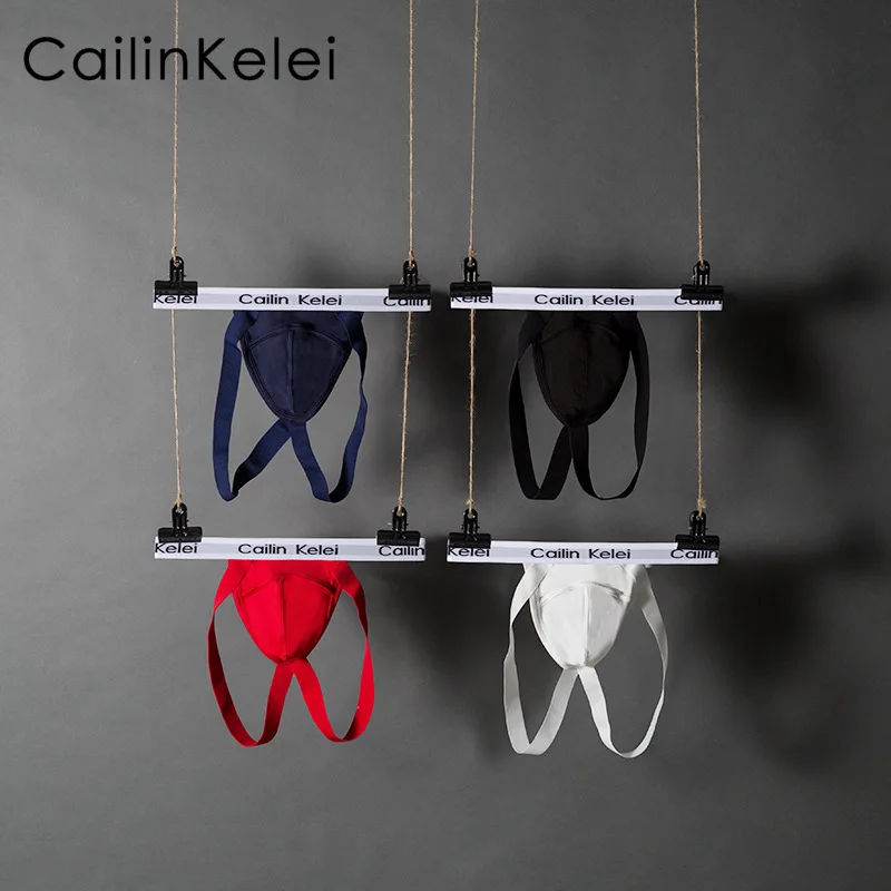 

Мужские стринги Cailin Kelei, модные этикетки, сексуальное нижнее белье с двойной промежностью, низкой талией, дышащее нижнее белье для мужчин 1504