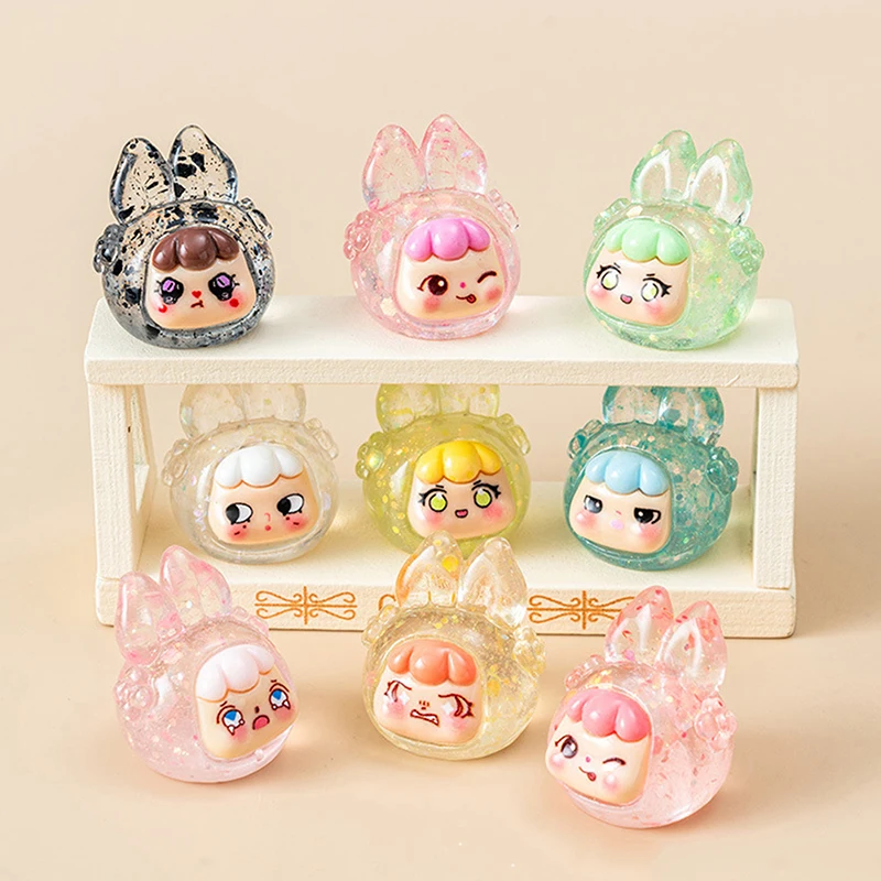 Мини-сверкающая кукла-кролик мечты фигурка слепых сумок украшение для дома