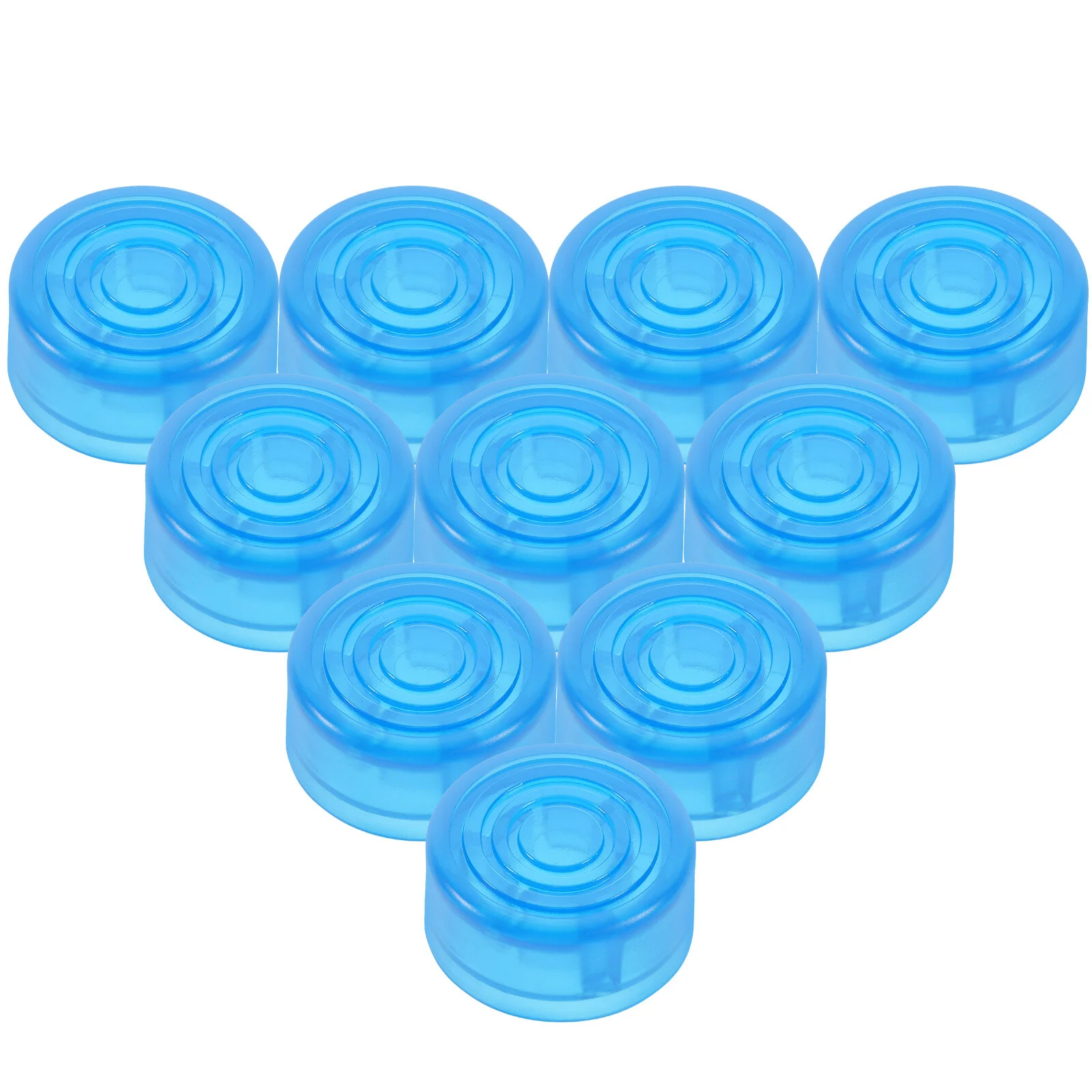 

10 Pcs Tool Scooter Accessories Guitar Foot Nail Caps Parts Plastic Effect Pedal Protection Effects Footswitch Topper