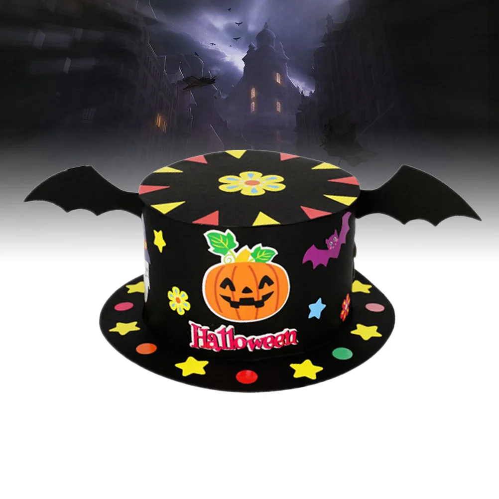 

Hat Witchkids Hats Paper Diy Decorations Small Cool Cone Fancy Party Wizardheadband Hairband Pumpkin