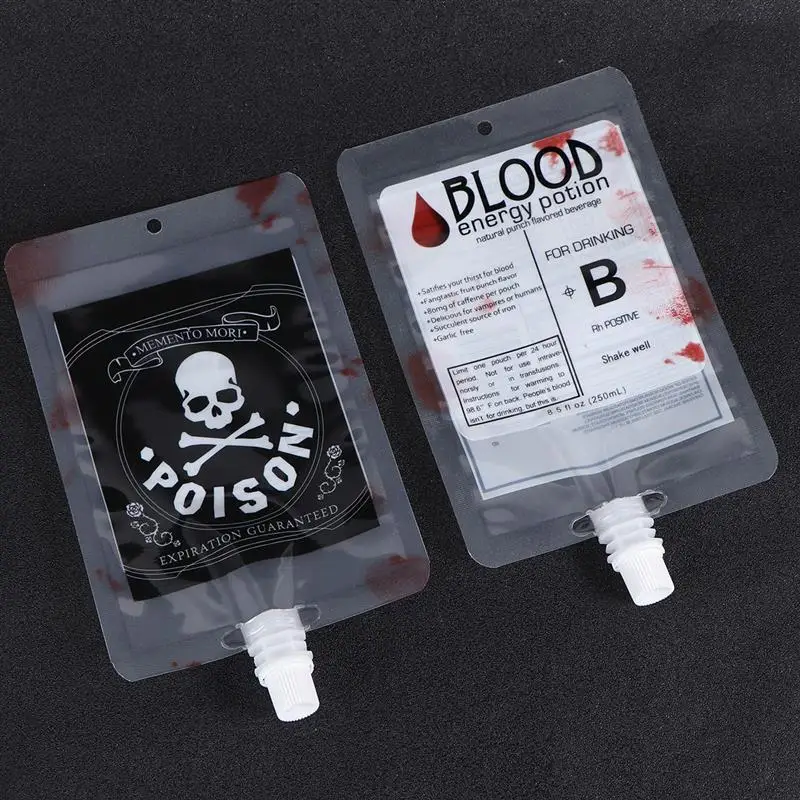 12 шт. сумка насадка для кроввы вампира на Хэллоуин 150 мл плазменных напитков