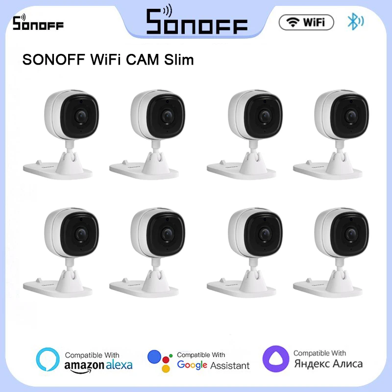 

Мини-камера видеонаблюдения SONOFF с поддержкой Wi-Fi, 1080P