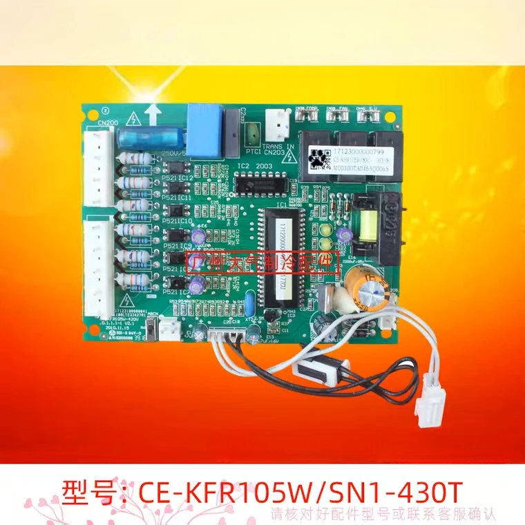 Новая плата управления кондиционером CE-KFR105W/SN1-430T SA-KFR105W-420V часть