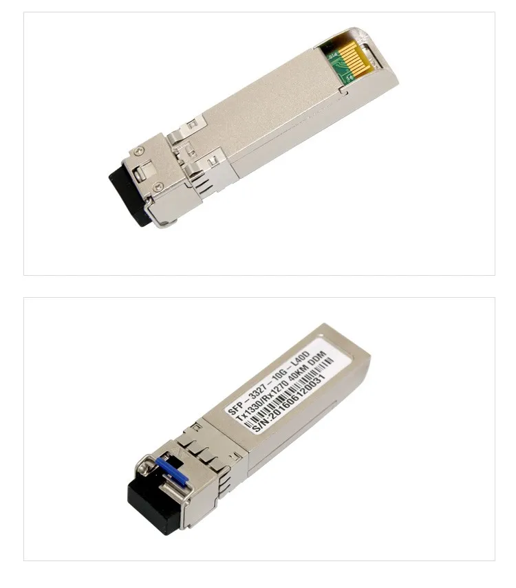 

10G Single Fiber Single Mode 40km LC SFP+ Module