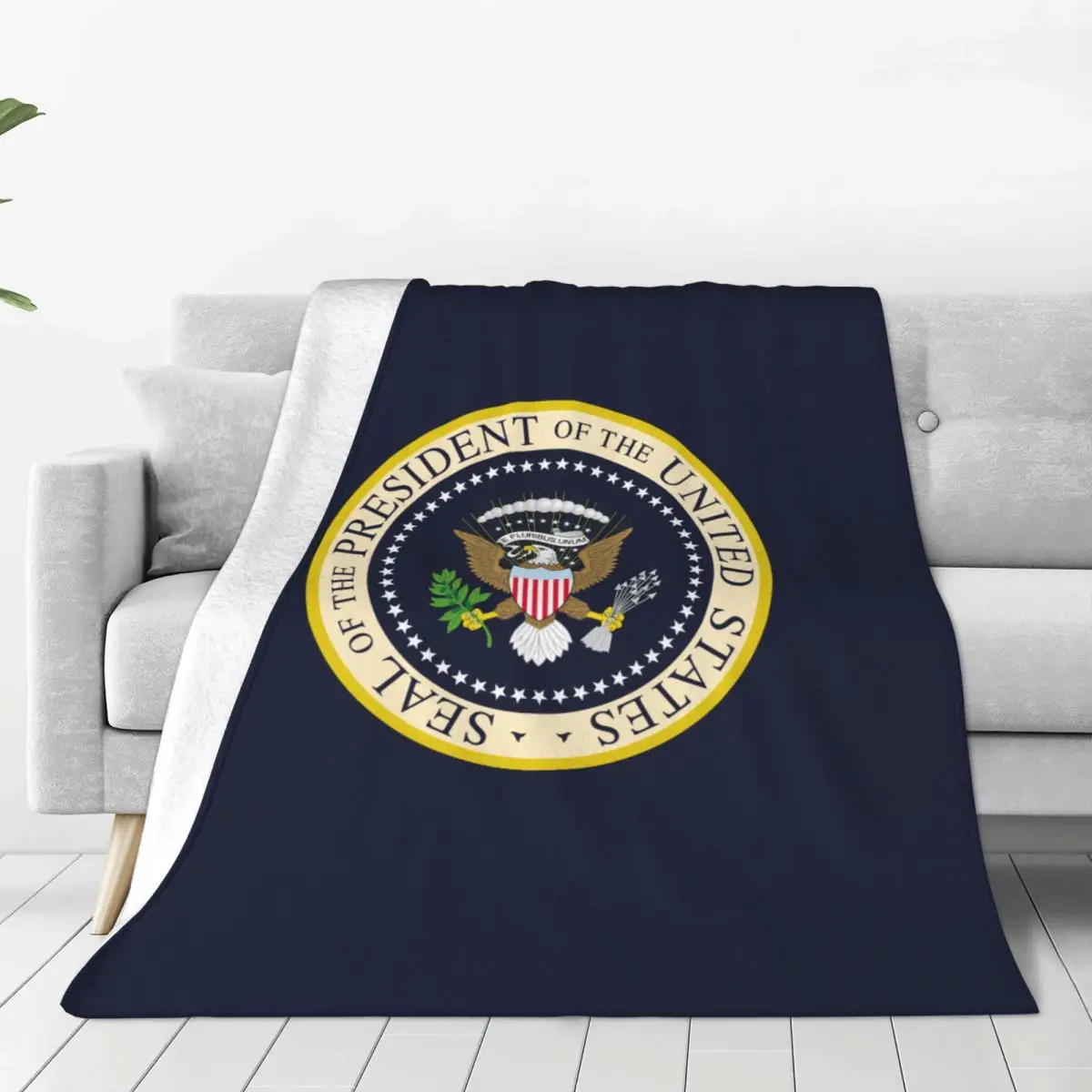 

Чехол с логотипом «Дональд Трампа», бархатное летнее многофункциональное теплое покрывало для дивана, путешествия, плюшевое тонкое одеяло