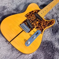 202222 frets blonde madcat tele electric guitar flame maple 45th anniversary mad cat tl guitarra free shipping