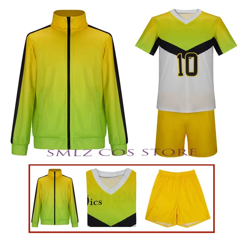 Костюм Аниме MSBY для косплея команды Kiyoomi Sakusa Униформа Tobio Kageyama волейбол желтая