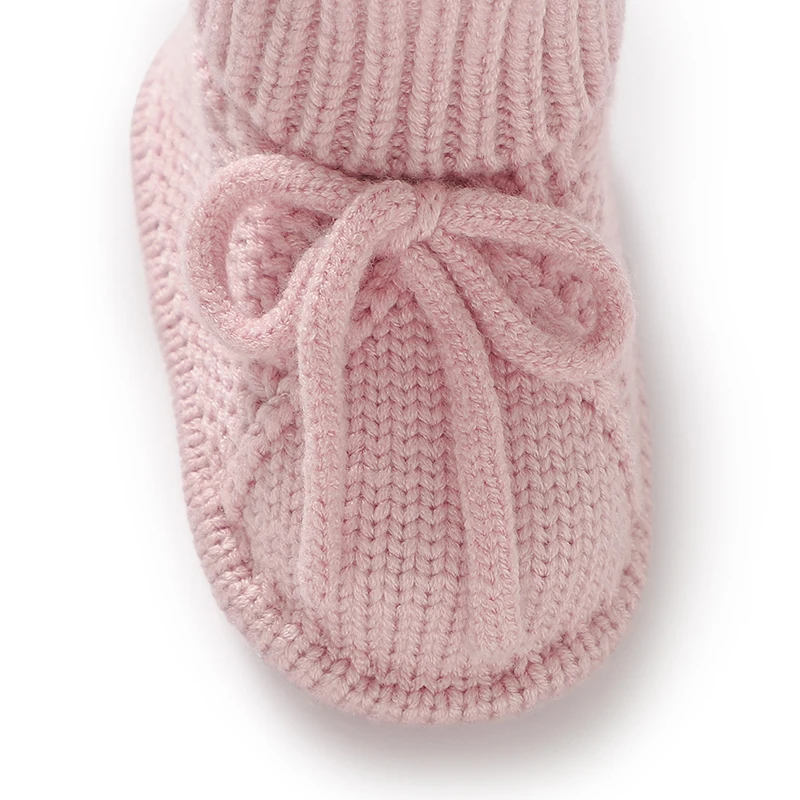 Туфли трикотажные для новорожденных на 0-18 месяцев