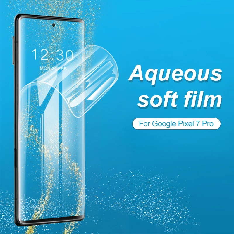 

For Google Pixel 7 Pro Screen Protector Phone Accessories Anti-fingerprint HD Hydrogel Film For Google Pixel 6A 6 Pro Soft Film