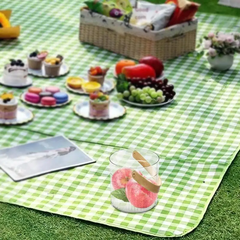 Прозрачное пластиковое ведро для льда вечерние бар пиво вино холодильник