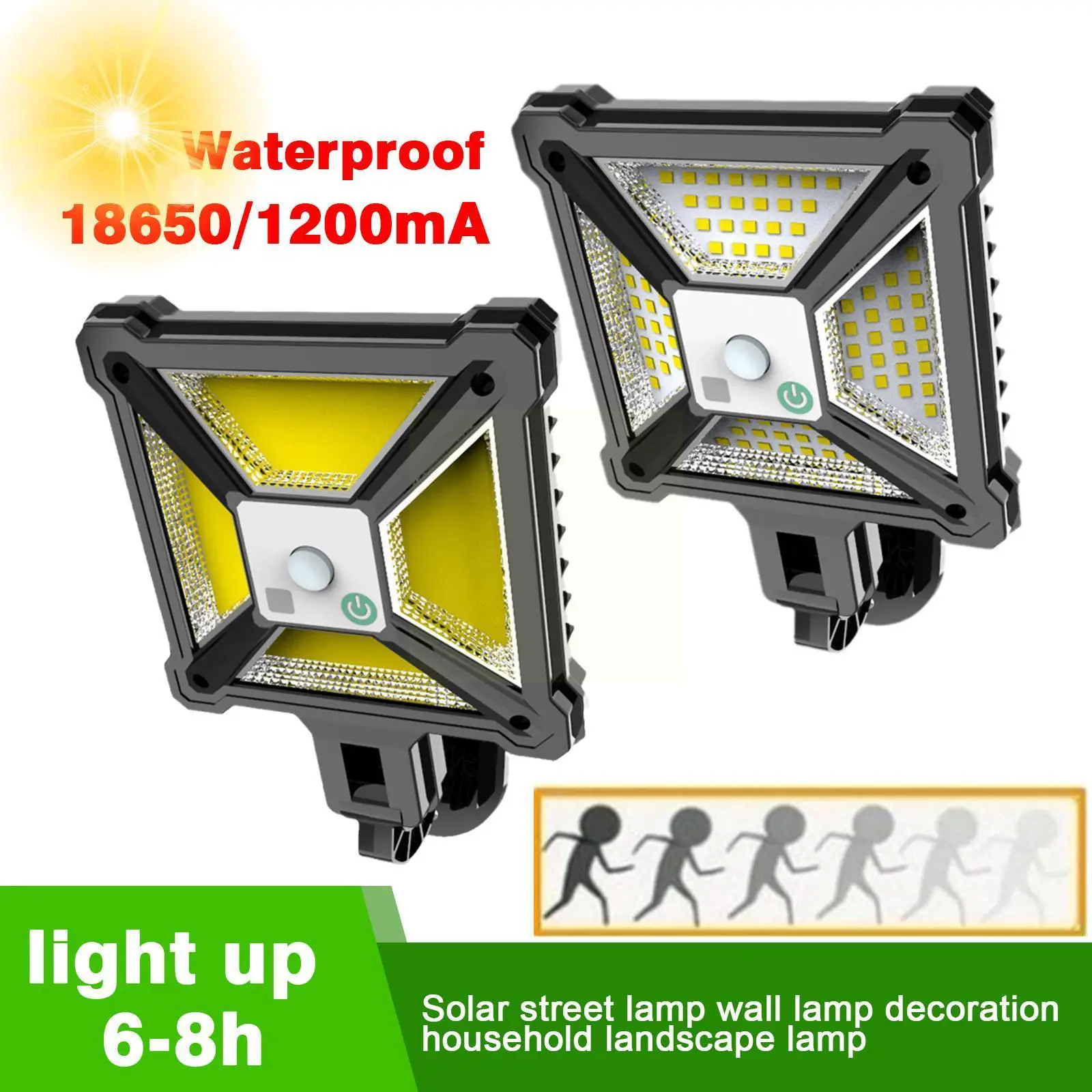 

Motion Sensor Solar Powered Lights Waterproof 88 Led Solar With 3 Garden Lights Control Outdoor Ultra-bright Decor Modes Re A0c0