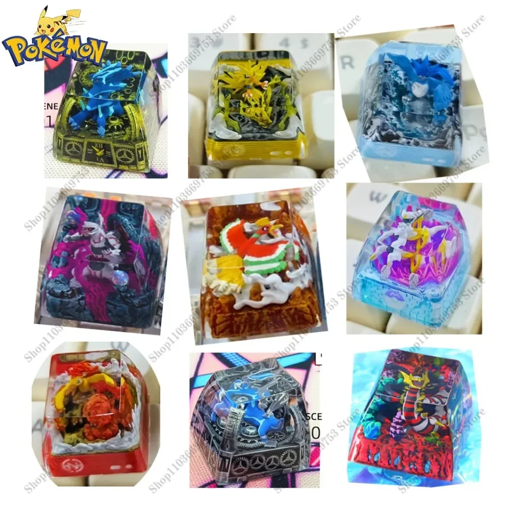 Колпачки для клавиш с покемонами легендарная птица легендарные звери Giratina Dialga