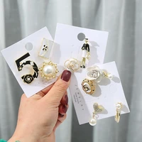 classic elegant women girls camellia bow brooch vintage bow crystal brooches pins badges set wedding party accessories pins