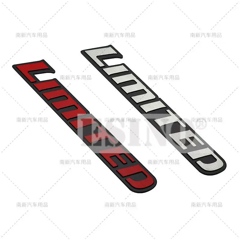 Автомобильный Стайлинг 3D ограниченный Алюминиевый сплав Багажник значок