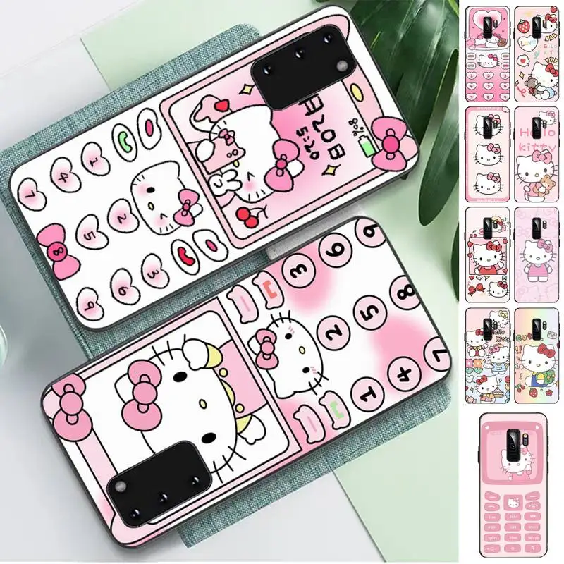 

BANDAI Hello Kitty Kawaii Phone Case for Samsung S10 21 20 9 8 plus lite S20 UlTRA 7edge