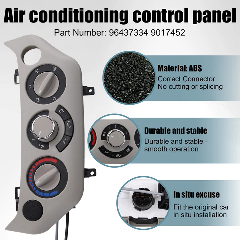 96437334 9017452 Автоматическая панель управления переменным током для Chevrolet Lova/Aveo 2006-2011