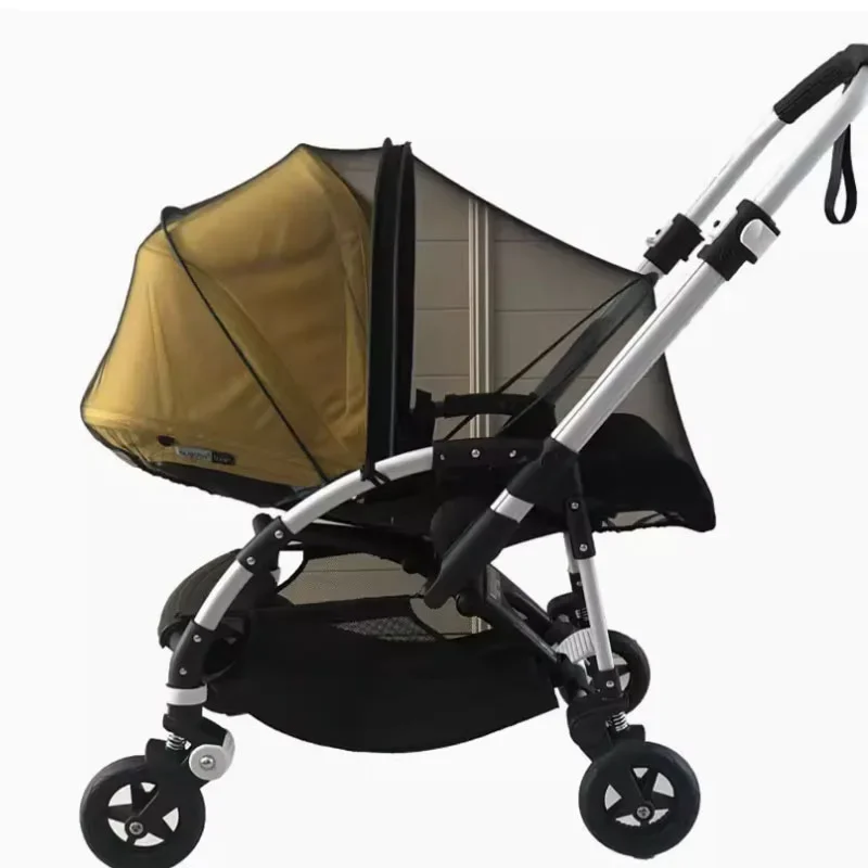 Фото Для Bugaboo bee3 bee5 bee6 аксессуары для детской коляски москитная сетка и солнцезащитный козырек летние аксессуары защита от комаров и насекомых №1