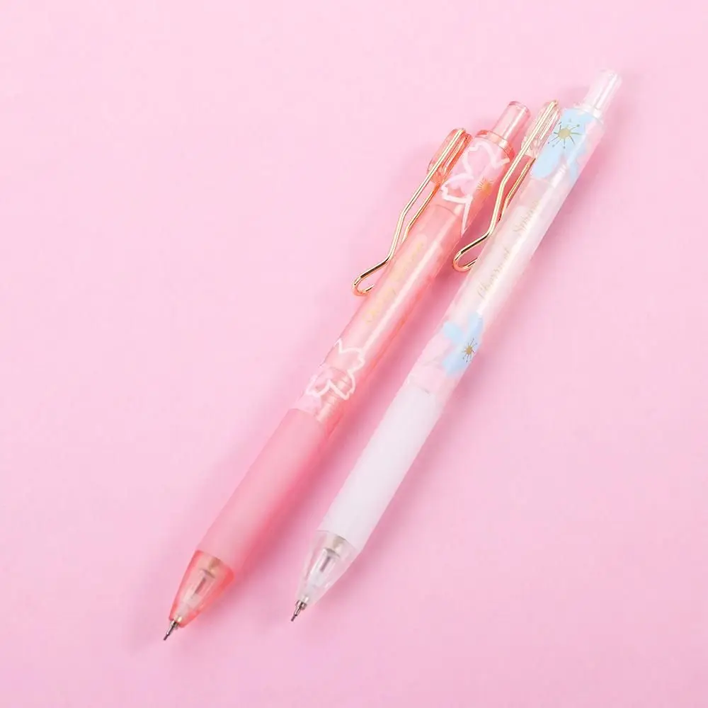

Season Kids Gifts Cherry Blossoms Drawing Sketch Writing Pen Mechanical Pencil Automatic Pencil Sakura Blossom Pencil