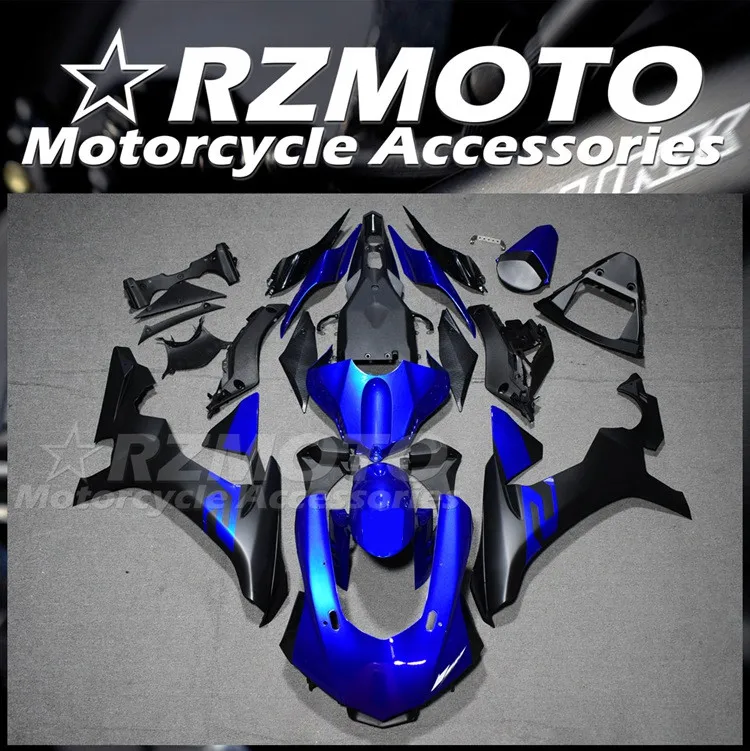 

Новый комплект обтекателей для мотоцикла ABS, подходит для YAMAHA YZF - R1 R1m 2015 2016 2017 2018 2019 15 16 17 18 19, комплект кузова черного и синего цвета