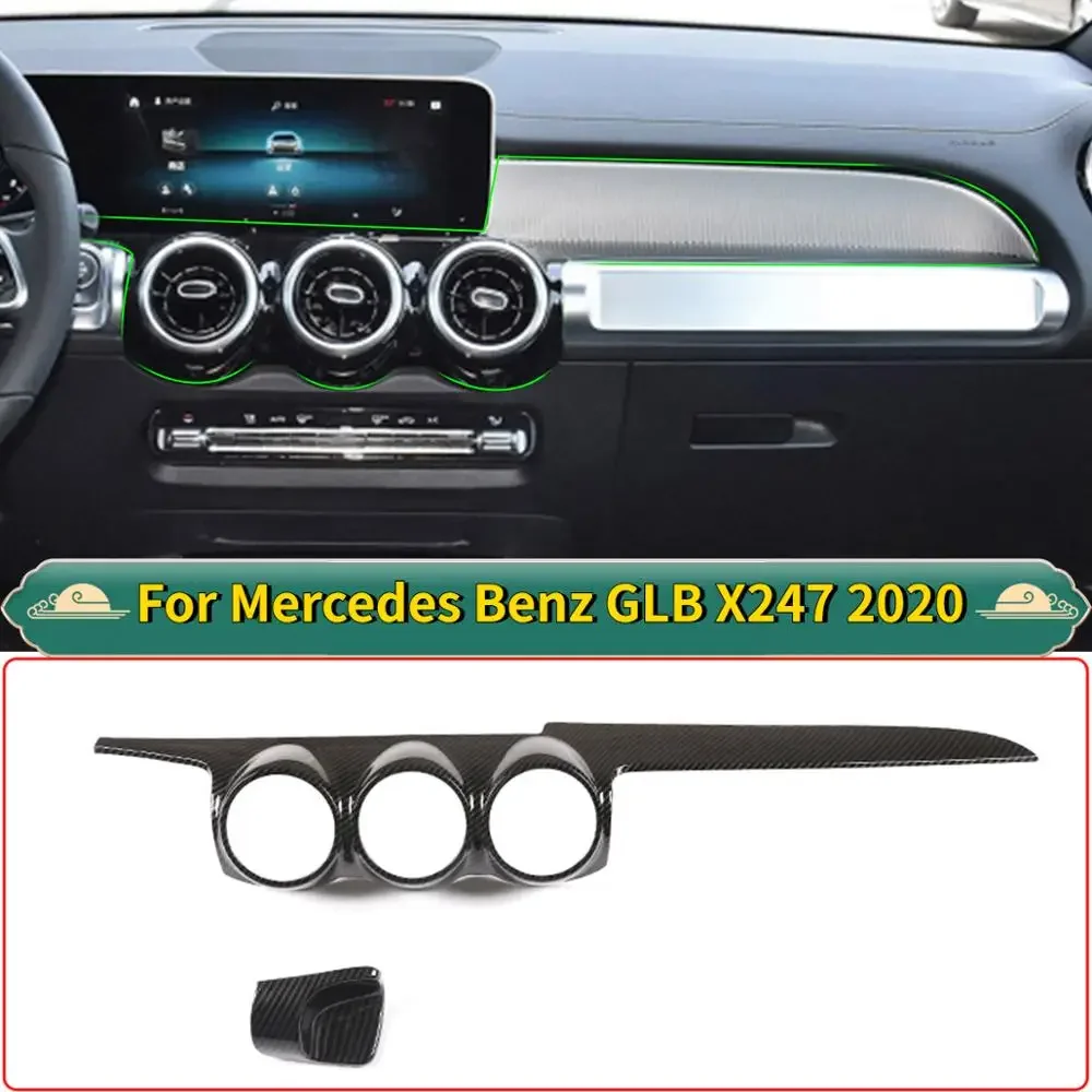 Для Mercedes Benz GLB X247 2020 ABS приборная панель автомобиля центральное управление