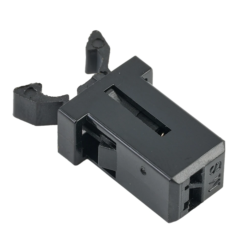 

1pc Trash Can Plastic Lock Self-Locking Switch Replacement Catch Compatible Touch Lid Bin Latch Repair Clip Black