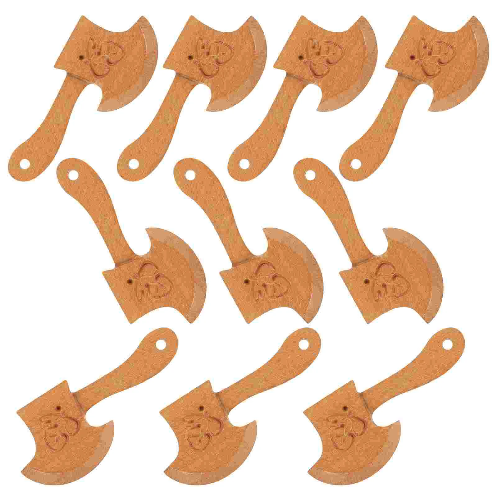 

Charms Charm Making Pendant Tool Jewelry Diy Wooden Necklace Hatchet Keychain Supplies Earring Wood Ornament 3D Beads Decor