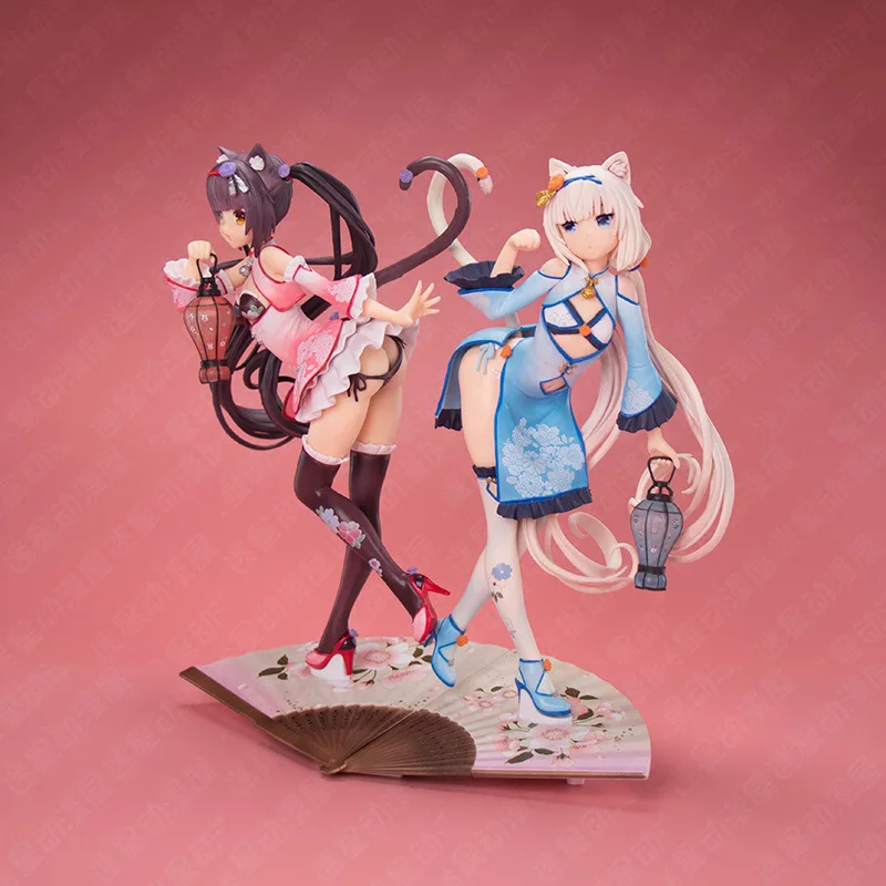25 см Nekopara Chocola Vanilla аниме игра оригинальная сборная фигурка экшн-модель украшения