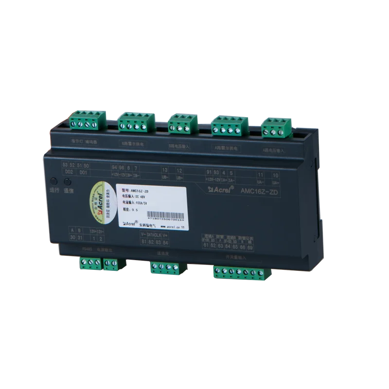 

Acrel AMC16Z-ZD 2-канальный 48 в постоянного тока многоконтурный измеритель мощности для центра обработки данных