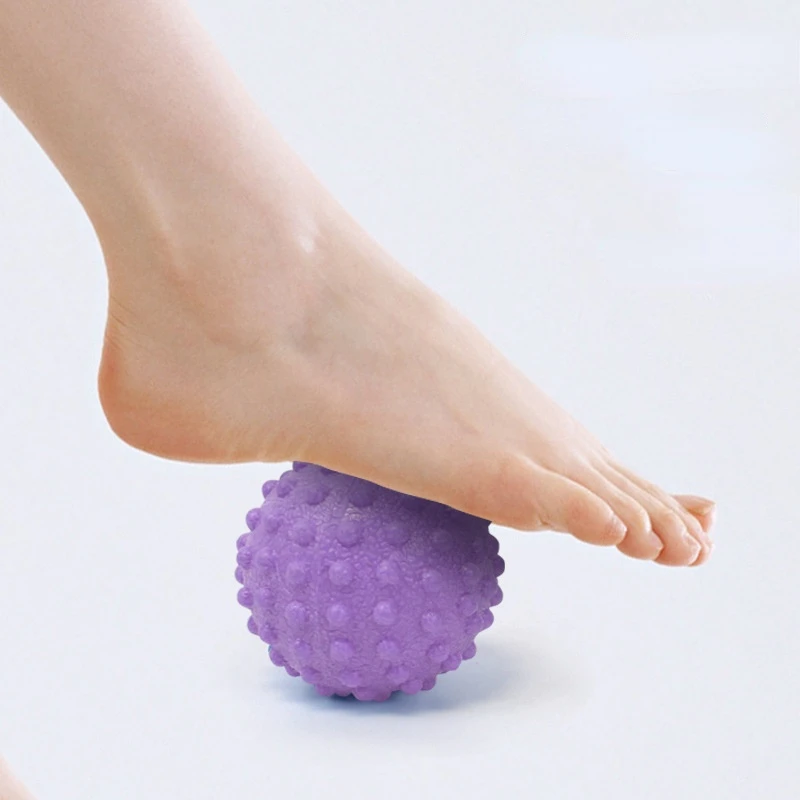TPE Peanut Spiked Massage Ball Deep Tissue Muscle Relax for Feet Back Body Therapy Trigger Point Fitness Release |