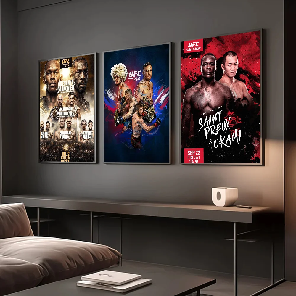 Высокое качество цифровая печать U-Ultimate F-Fighting C-Championship UFC плакат классический