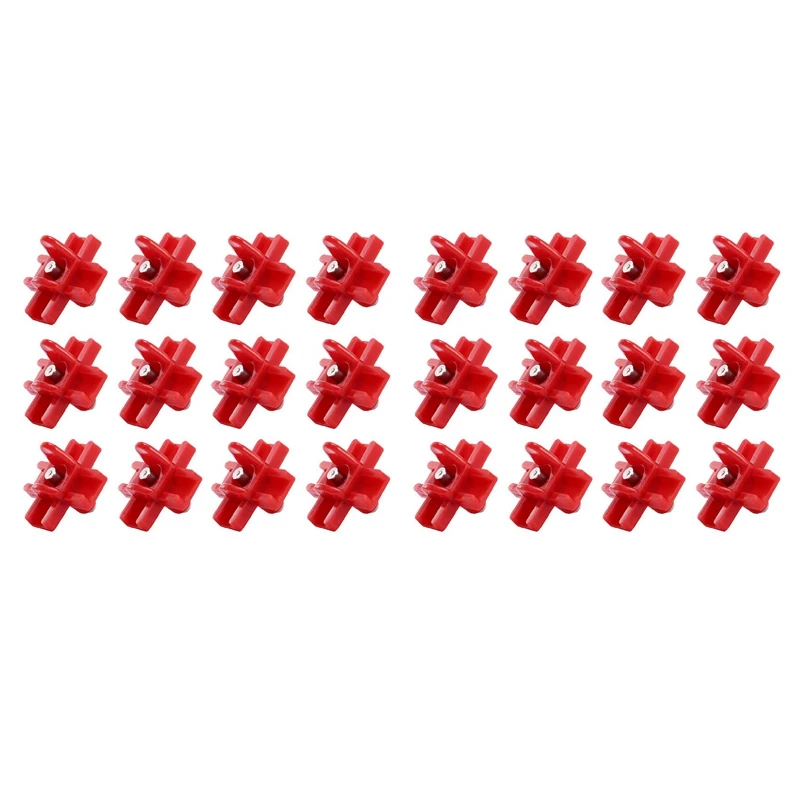 

24 упаковки-Горизонтальное Боковое крепление, автоматические соски для птицы-Очистка поилки для цыплят или перепелок