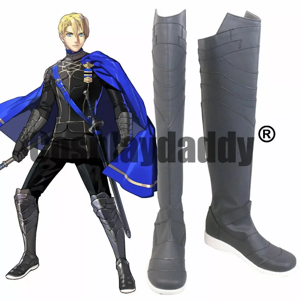 Эмблема огня: три дома Dimitri Alexandre Blaiddyd Обувь для косплея Сапоги