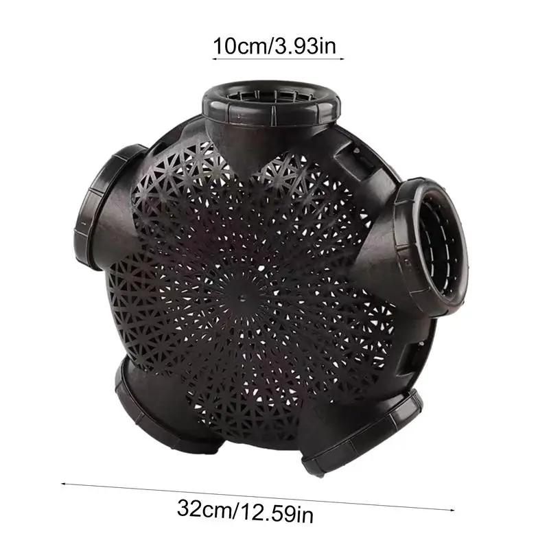 Ловушка для угрей с 5 отверстиями ловушка омаров и креветок прочная легкая в