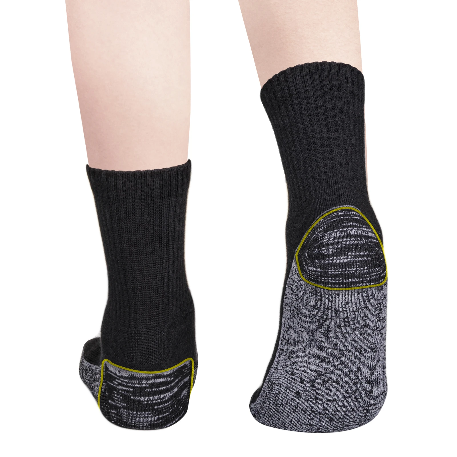 Мужские Влагоотводящие Хлопковые Спортивные Носки UEDGE С Амортизацией Уличные