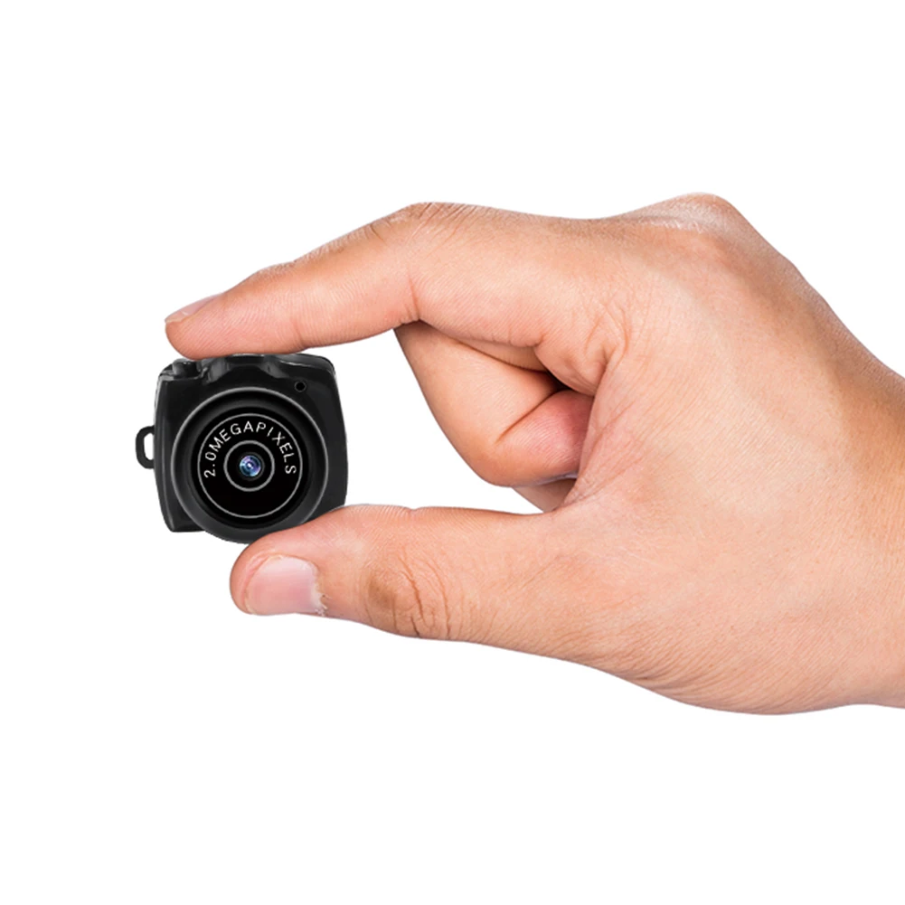 Tiny Mini Camera HD Video Audio Recorder Webcam Y2000 Camcorder Small ​Security Secret Nanny Car Sport Micro Cam webcam | Электроника