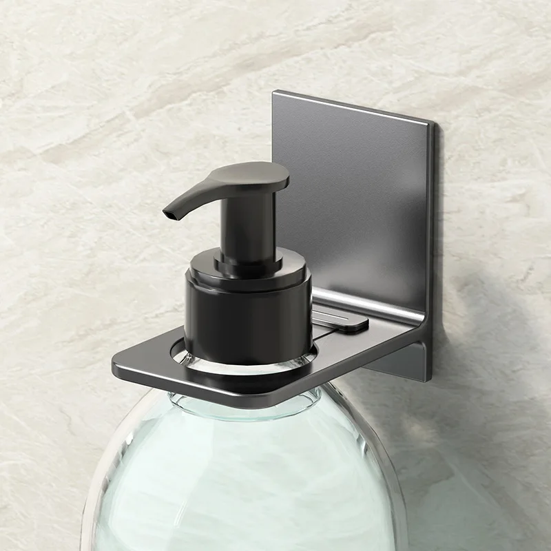 

Shower Gel Shelf (no Punching), Bathroom Hanger, Hand Sanitizer Bracket, Toilet Wall Mounted Shampoo Storage Rack